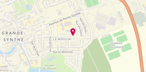 Plan de Ermes Constructions, 14 Rue du Moulin Ropital, 59760 Grande-Synthe